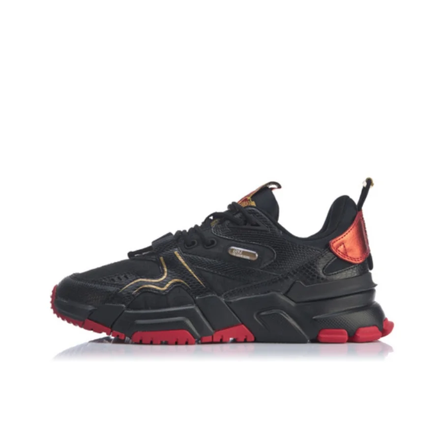 Li Ning 001 Non slip Lightweight Low top Casual Shoes Men's AGCQ103-1
