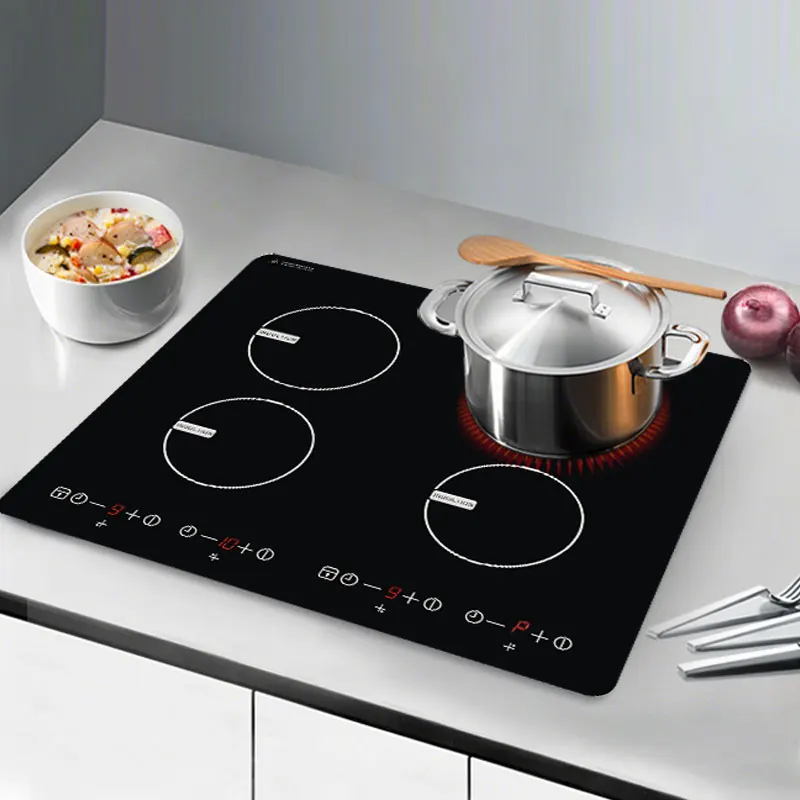 

4 Hobs Built-in Design Touch Control 6800W 4 burner Induction Cooktop for Household Kitchen Appliance