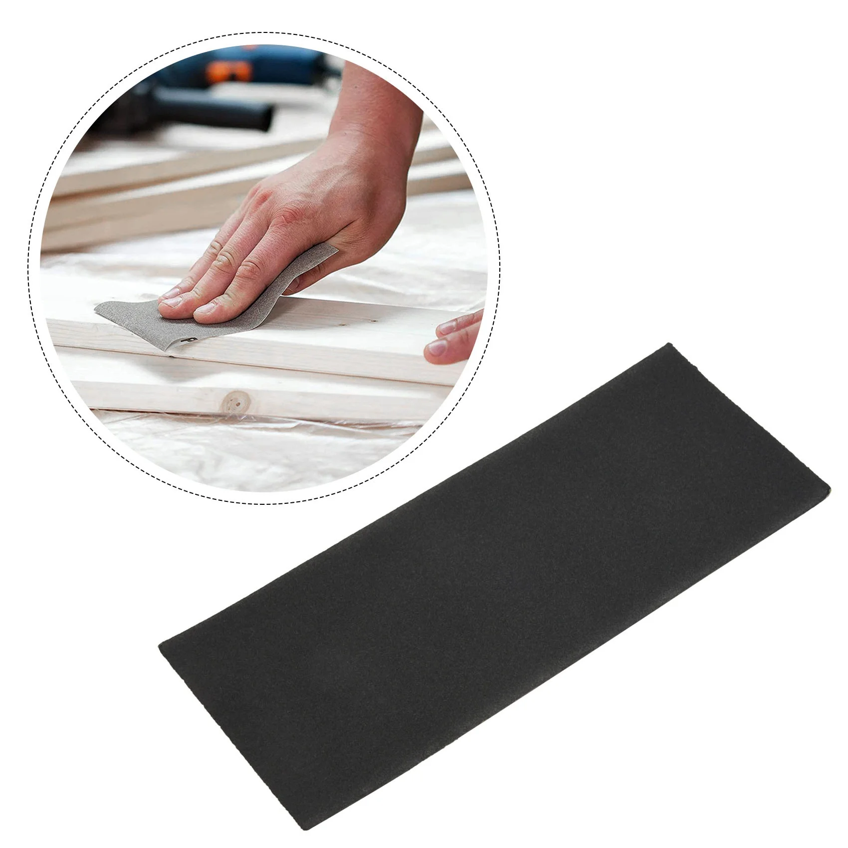 30 Pieces Wet and Dry Sandpaper 80 120 220 Grit Assorted Sanding Sheets, 9 x 3.6 Inches Abrasive PaperB84B