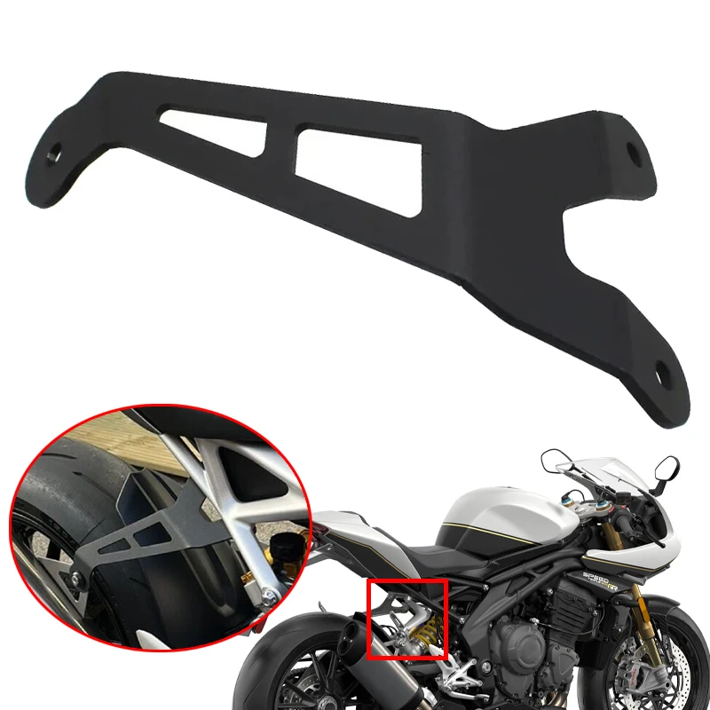 

Fit For SPEED TRIPLE Speed Triple 1200RS 1200RR 2021 2022 Exhaust Pipe Hanger Motorcycle Accessories Exhaust Bracket Hanger