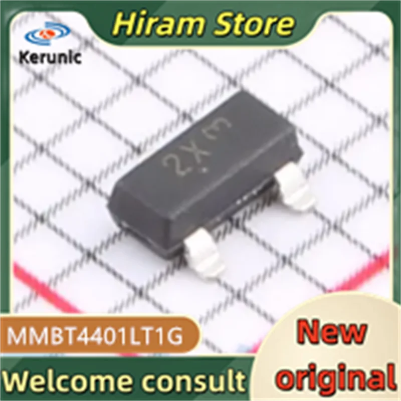 100PCS K2X 2X 2T New and Original MMBT4401-7-F MMBT4401LT1G