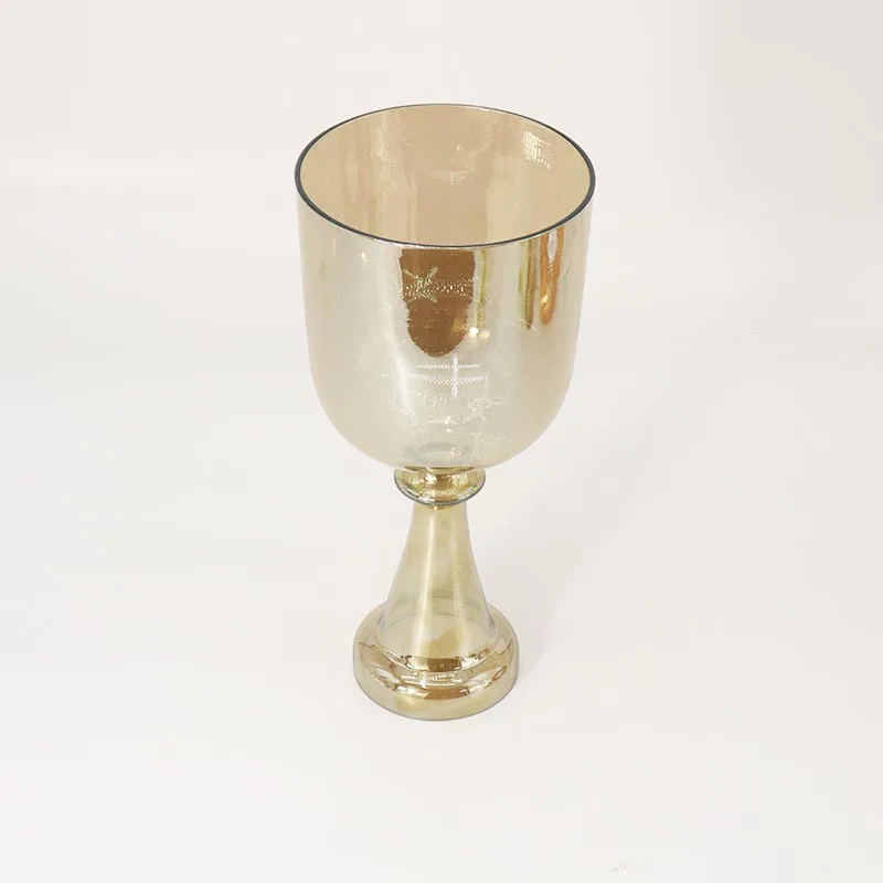 Ashtray Gold Handheld Singing Chalice Sound Meditation Portable Music Bowl Yoga Meditation Music Bowl