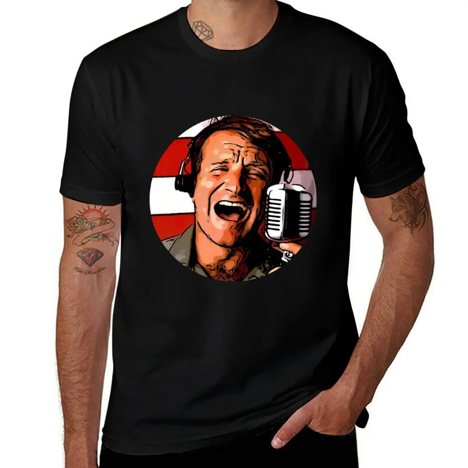 Robin Williams Comedy Legend - Robin Williams Cartoon Gifts - Acting Legends - Stand Up Funny Comedy T-Shirt