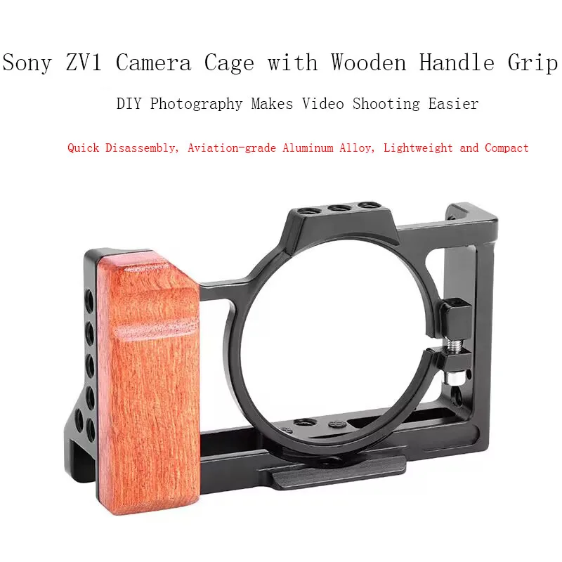 PyroGraphy ZV1/ZV1II Cage with Rosewood Handle 1/4