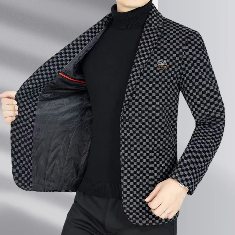 سترة رجال الأعمال شهم الزفاف المألوف متقلب أفضل رجل، التخسيس وعارضة السترة في منتصف العمر وكبار السن #4