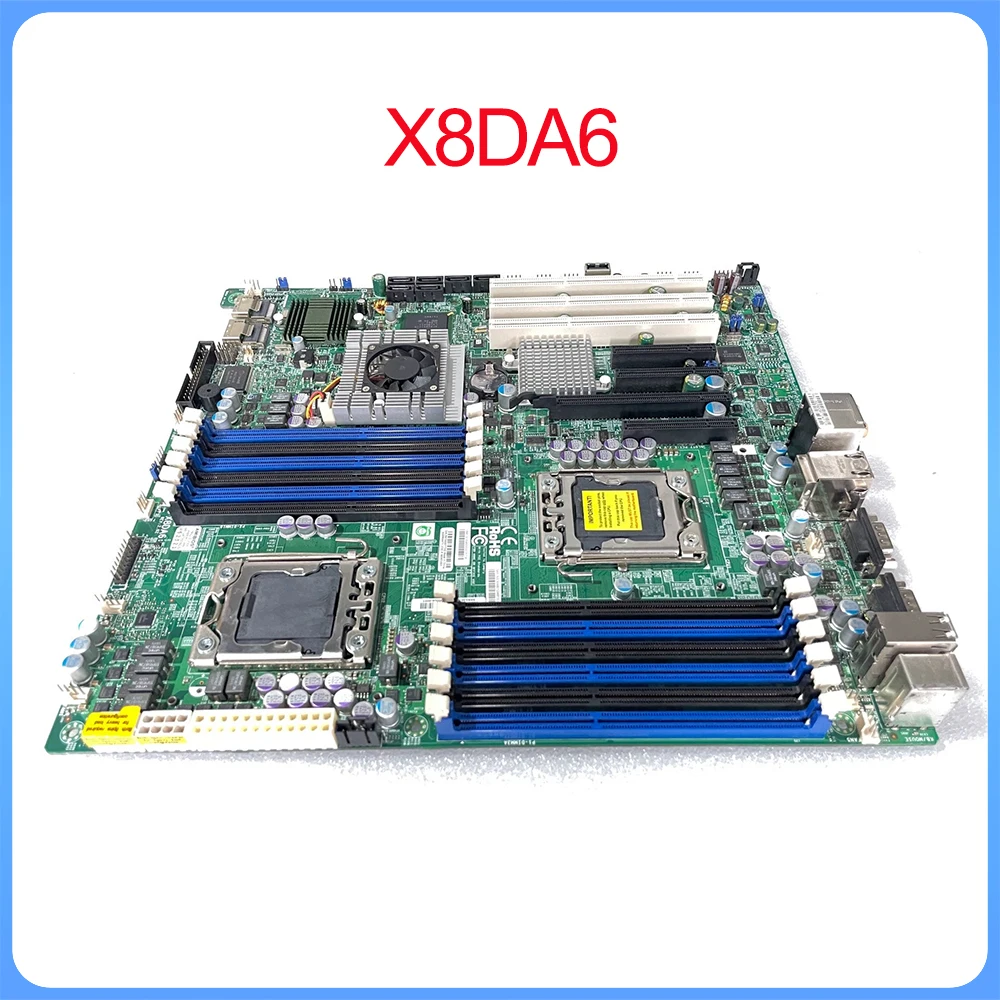 

X8DA6 For Supermicro Dual way Workstation Motherboard LGA1366 Xeon Processor 5600/5500