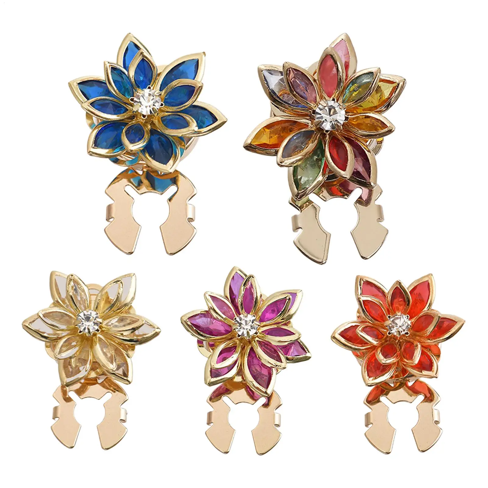 1PC Elegant Camellia Button Cover Cufflinks Acrylic Button Cover Cufflinks for Blouses Tuxedo Shirt Dress Wedding Formal