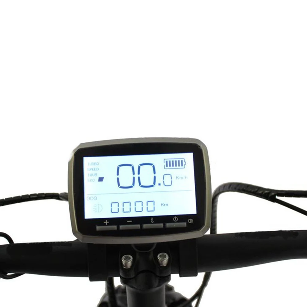 1pc Black TS-VLCD5-6PIN VLCD5 Display Central Motor Black For Electric Bicycle For TSDZ2 For Tongsheng Meter Part Replace ABS