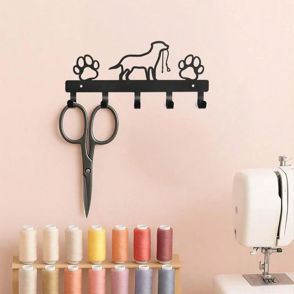 ตะขอแขวนผนังรูปสัตว์โลหะสีดำแบบเดี่ยว พรีเมียม - ที่แขวนเสื้อโค้ทและหมวกที่ทนทานสำหรับแจ็คเก็ต กระเป๋า หมวก - ของตกแต่งบ้านที่หรูหราสำหรับห้องนั่งเล่น