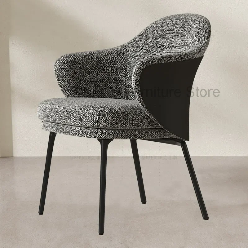 

Modern Luxury Dining Chairs Unique Modern Design Makeup Dining Chairs Lounge Minimalist Office Designer Silla Home Furniture