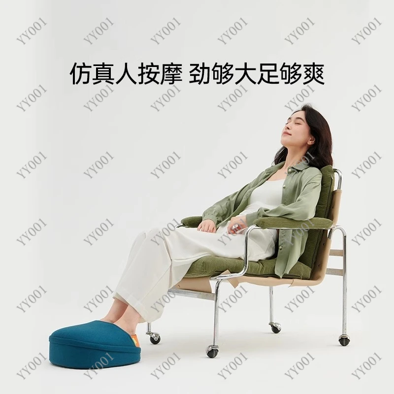 Under Desk Foot Warmer Electric Massager Moxibustion Heating Foot Relief for Home Office