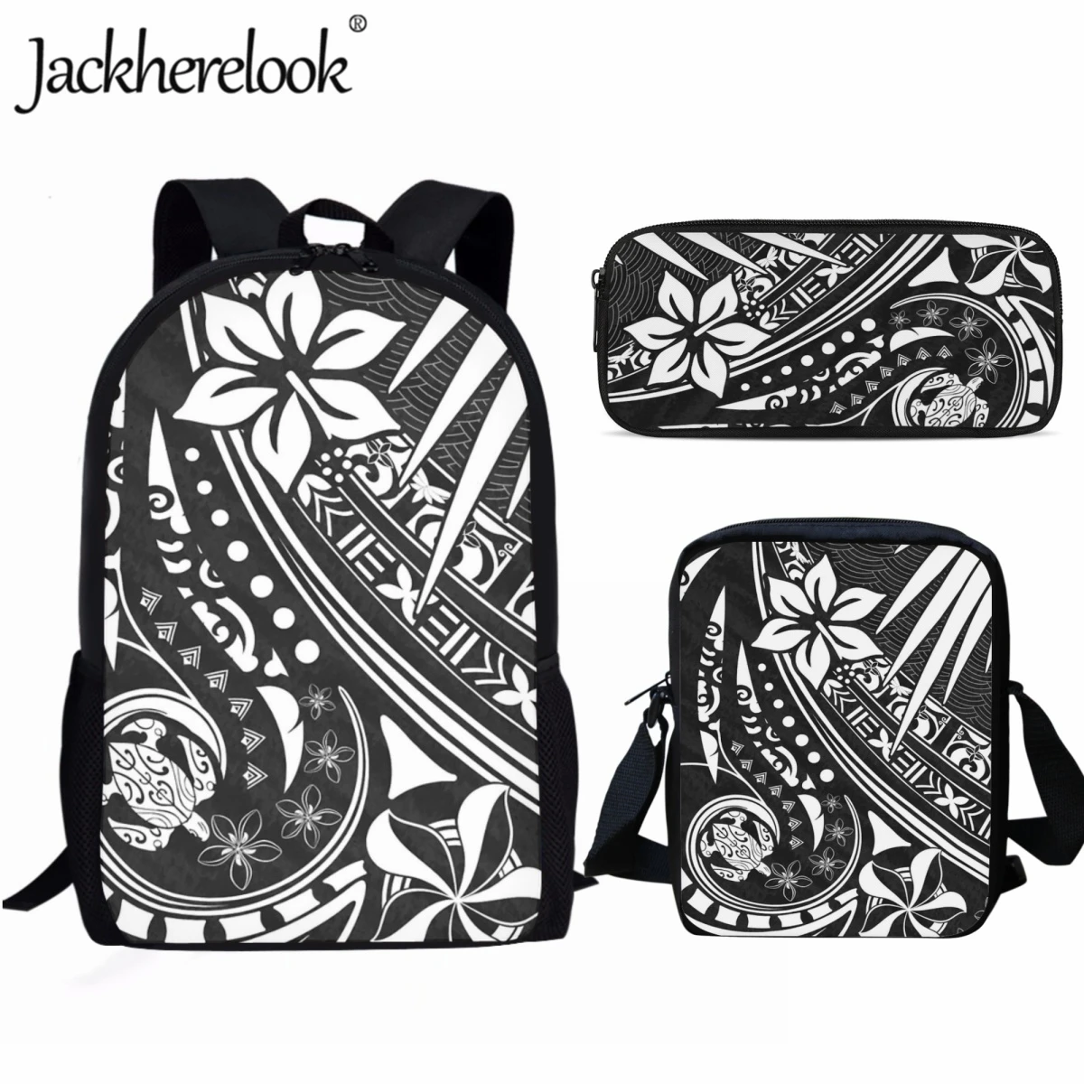 

Jackherelook Bohemian Style Travel Backpacks for Kids Daily Practical School Bags College Students Laptop Bag Children Bookbags