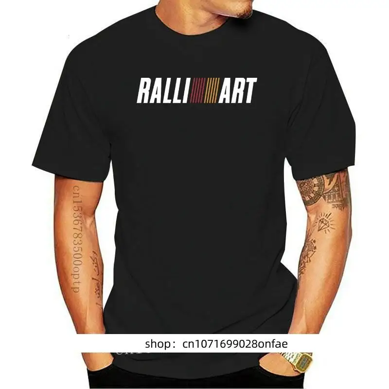 New Ralliart T-Shirt Lancer Evo Car Enthusiast Free Shipping Mens 2024 Fashion O-Neck Stylish My T Shirt