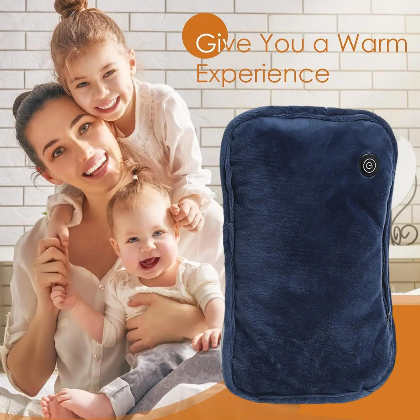 

Электрические грелки для рук USB-нагреватель для рук, грелка, перчатки с подогревом, 3 настройки, носимые для рыбалки, дома, холодной погоды, кемпинга, общежития