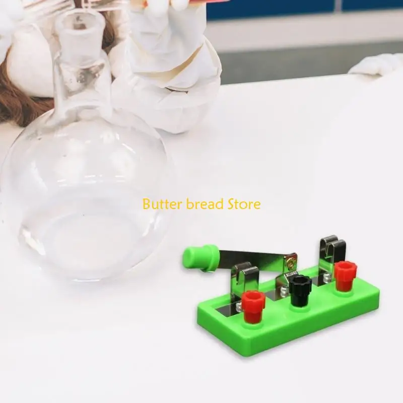 W89C Kids STEM Learning Toy Poles individuales Switch Double Switch Physics Experiment Aid