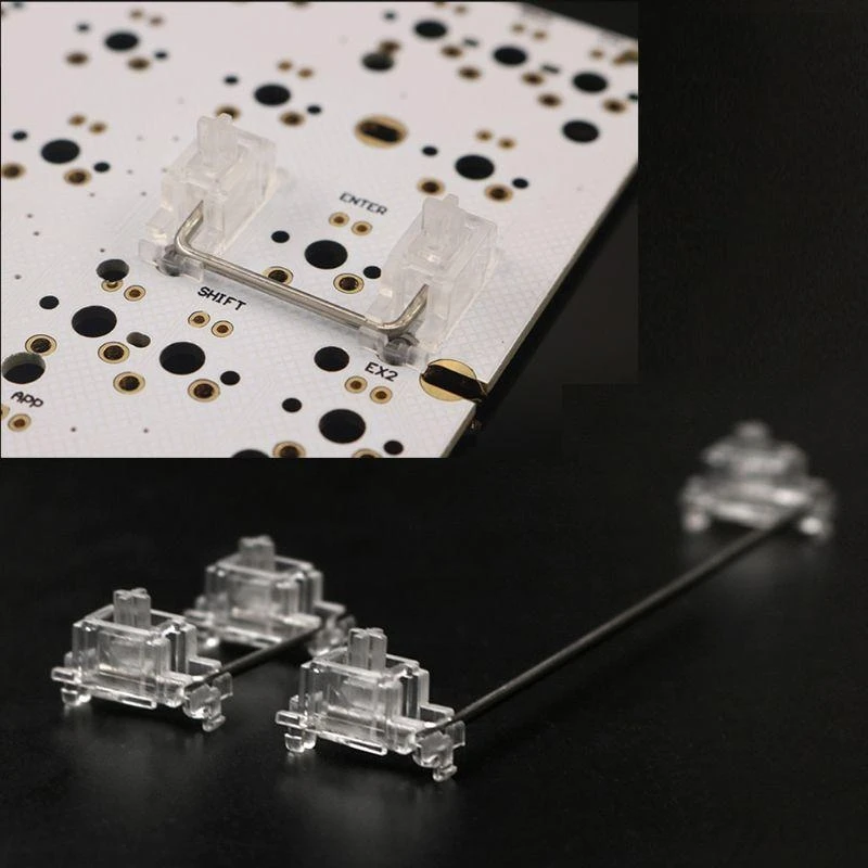 Switch F68C PCB Stabilizer 6.25U Modificador llave del estabilizador llave para Cherry MX