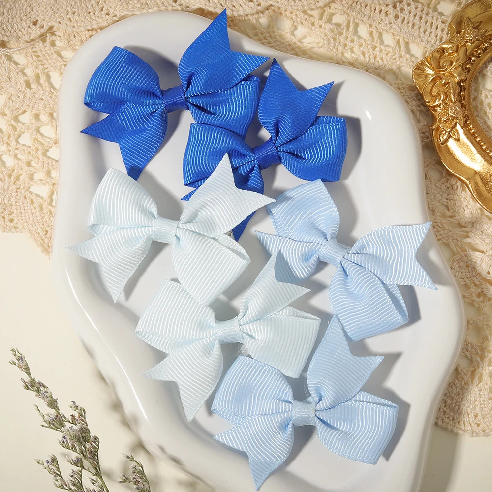 

Набор из 6 заколок для волос для девочек, милые и очаровательные заколки-бантики, подарки на день рождения для детей и малышей