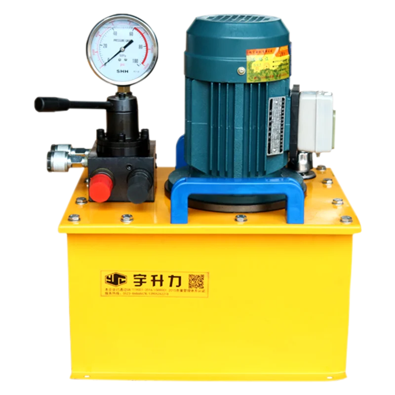 Hot Sale 700 Bar Double Oil Circuit Electric Pump Station Multistage Construction Hydraulic Electric Pump with OEM Customization