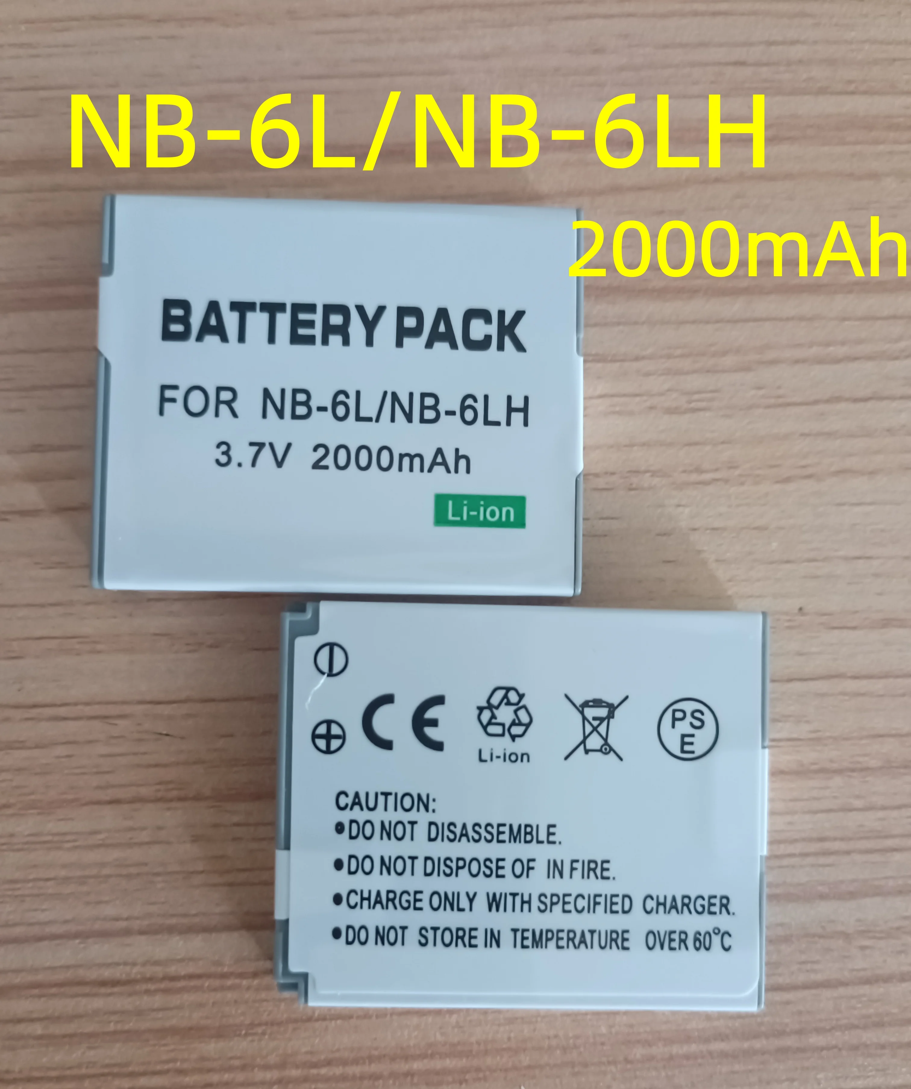 2000Mah Nb 6L NB-6L… - image