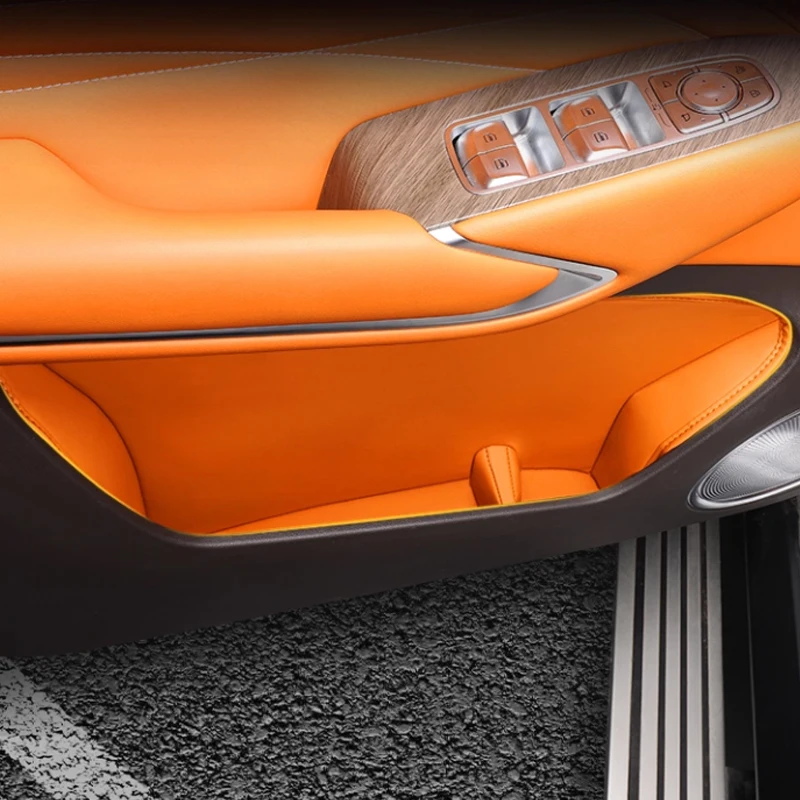 

For GWM TANK 500 Hi4t/z 2025 2026 Car Door Interior Modification Leather Storage Bag Full Package Decoration Exclusive