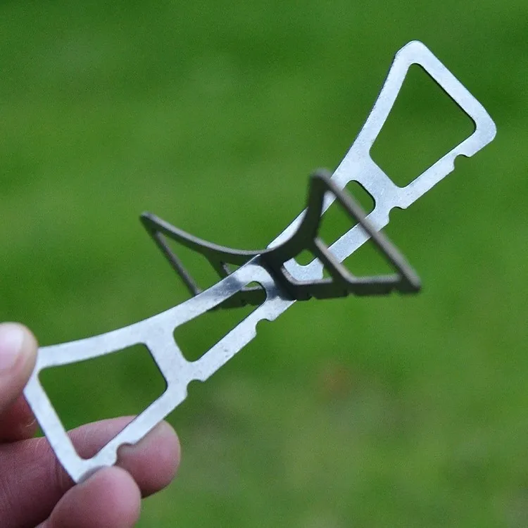 

Portable Kitchen Steaming Stainless Steel Steaming Rack Camping Pot Rack Utensils Household Picnic BBQ Camping Outdoor Pot Mat