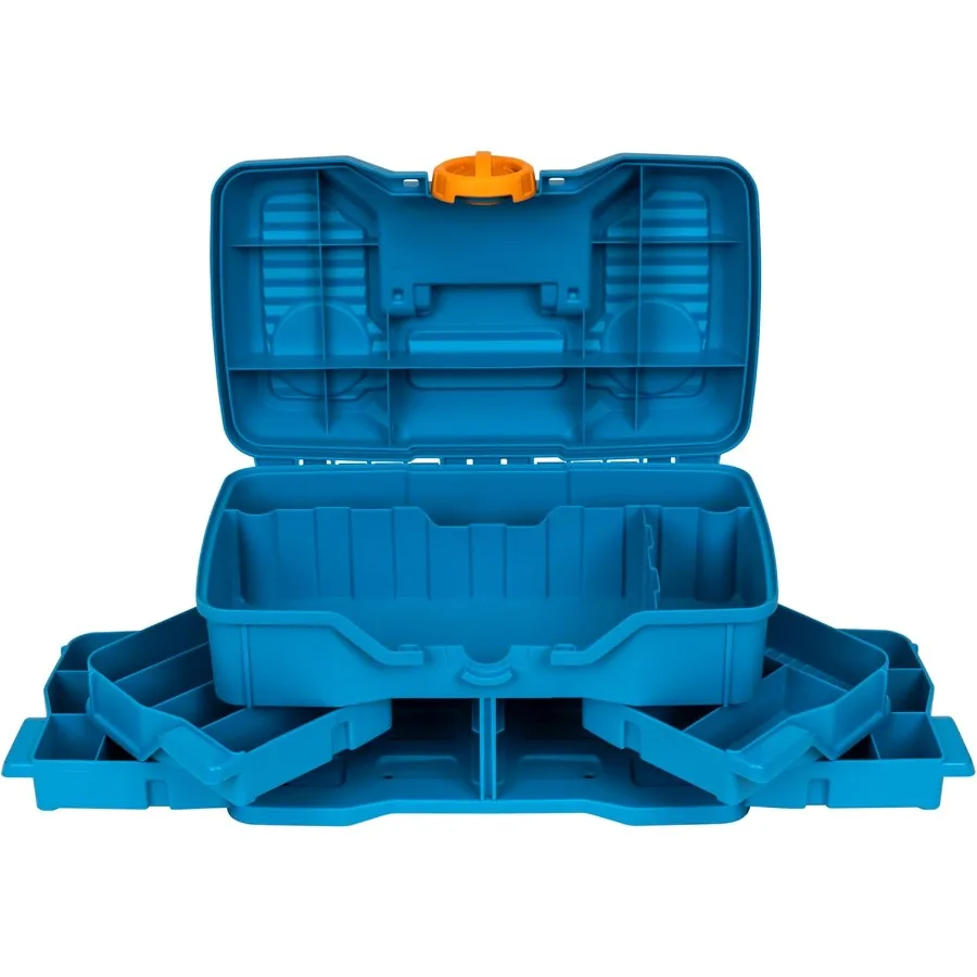 Outdoor 440NGA NextGen 4 0 Scatola per attrezzatura da pesca media con 4 vassoi girevoli e 23 scomparti per riporre oggetti avanzati Organi