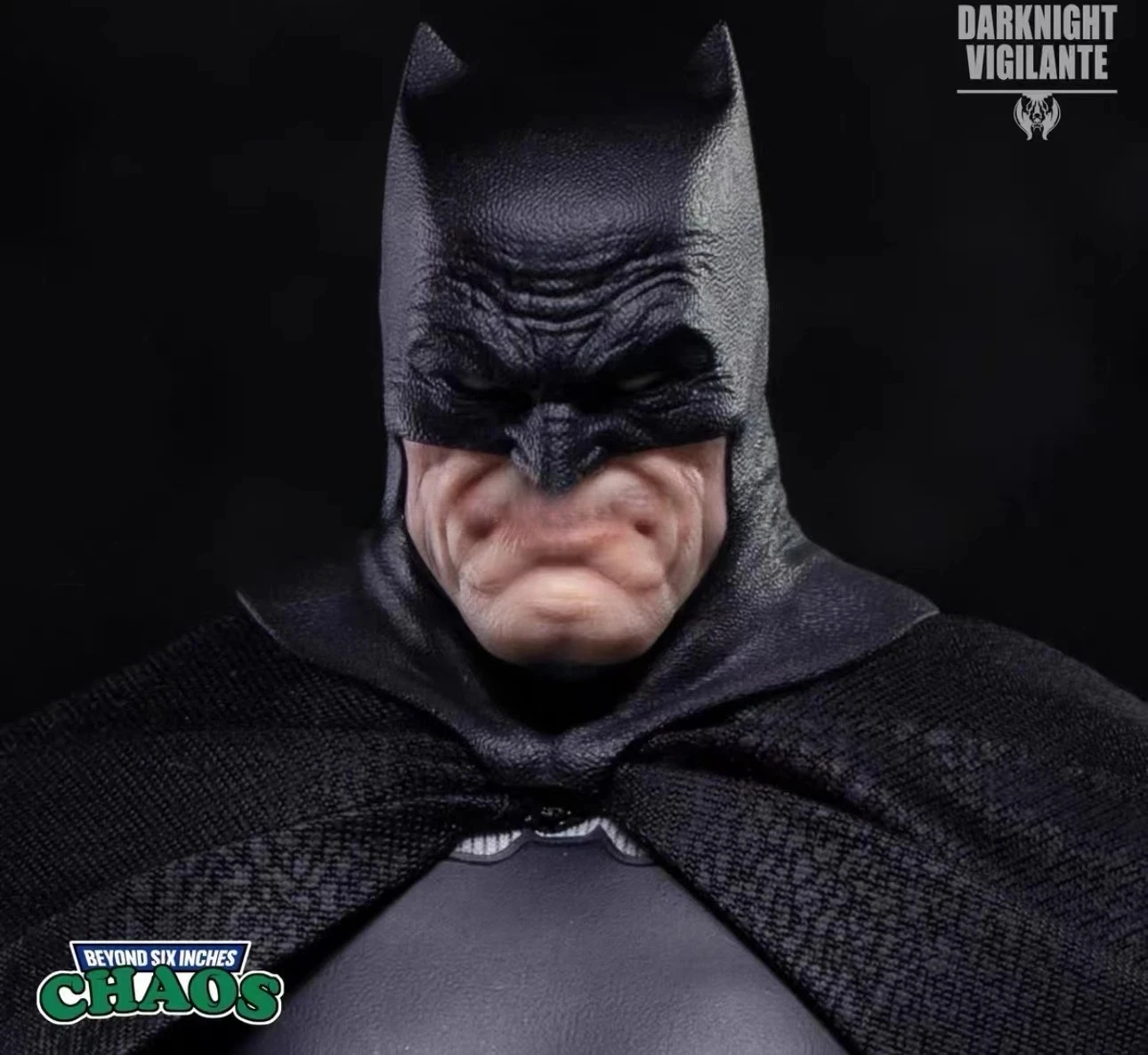 CHAOS 002 1/12 Anciano Darknight Vigilante Figura de Ação de Tecido Articulada com Peças Substituíveis Mini Modelo de Mão 6 polegadas Conjunto Completo