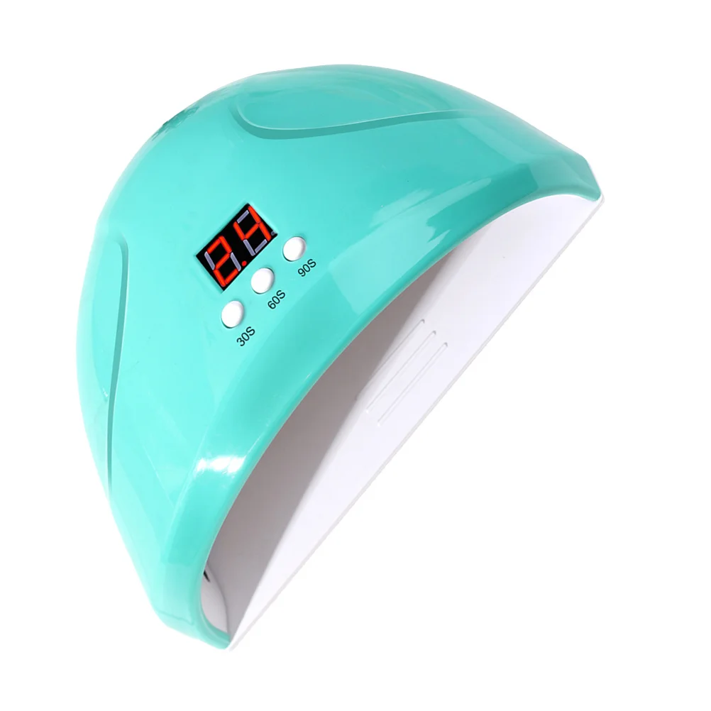 36W Nail Lamp Gel Polish Curing Machine With 3 Timer Settings Lcd Display Smart Sensor Manicure Dryer Uv Led Nail Drying