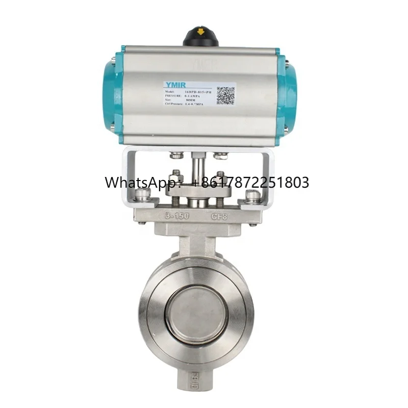 

Double Acting Double Eccentric Pneumatic butterfly Valve for Steam Pipe and Steam Pipe in Valve DN15 DN20 DN25 DN32 DN50 DN65