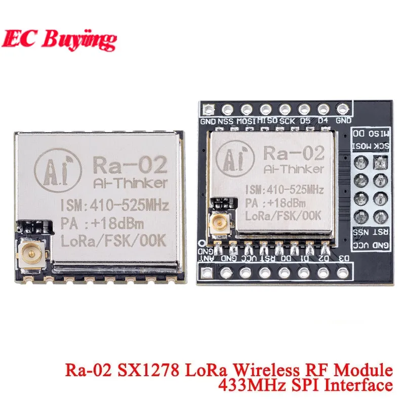20Pcs/1pc LoRa SX1278 Ra-02 433M WIFI Wireless Spread Spectrum Transmission Module 433Mhz 10KM DIY for Smart Home Meter Reading