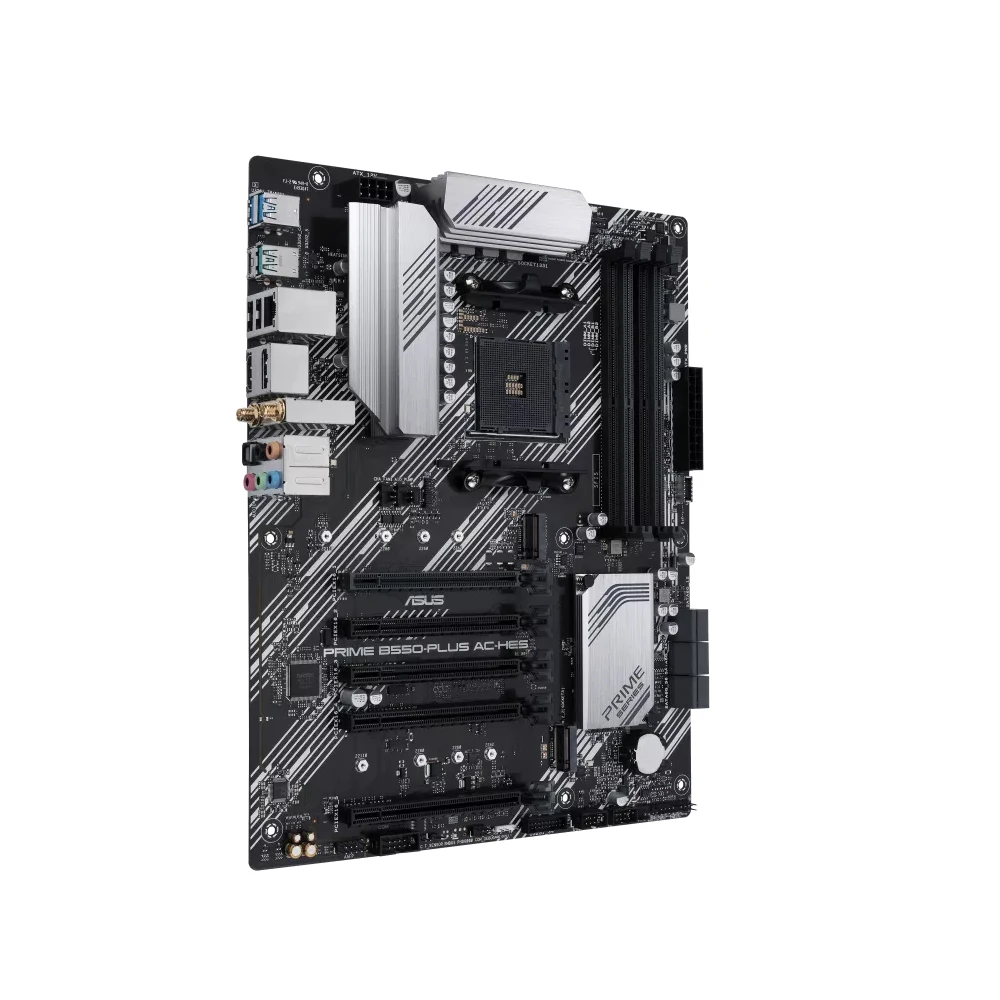 Imagem -03 - Placa-mãe Asus Prime B550 Suporte r5 r5 5600g Ddr4 Pci-e4.0 2x M.2atx Ryzen 5700x 3d 5800x 3d