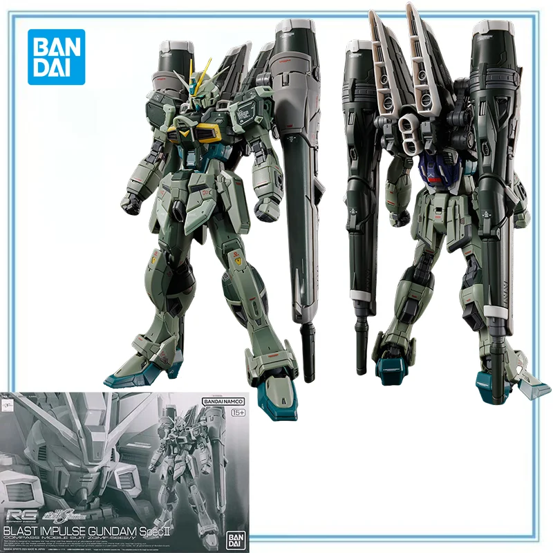 

BANDAI SPIRITS Original in Stock Kidou Senshi Gundam Seed Freedom ZGMF-56E2/γ Blast Impulse Gundam Spec II RG 1/144 Gifts Toys