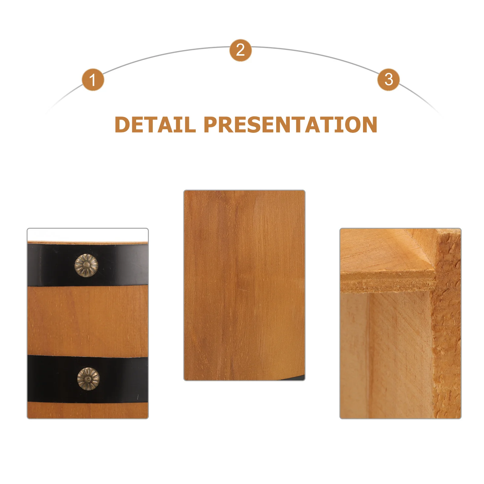 

Oak Wine Decor Handmade Wooden Half Barrel For Bar Home Wall Floor Display Whiskey Barrel Photo Prop Rustic Wood Ornament