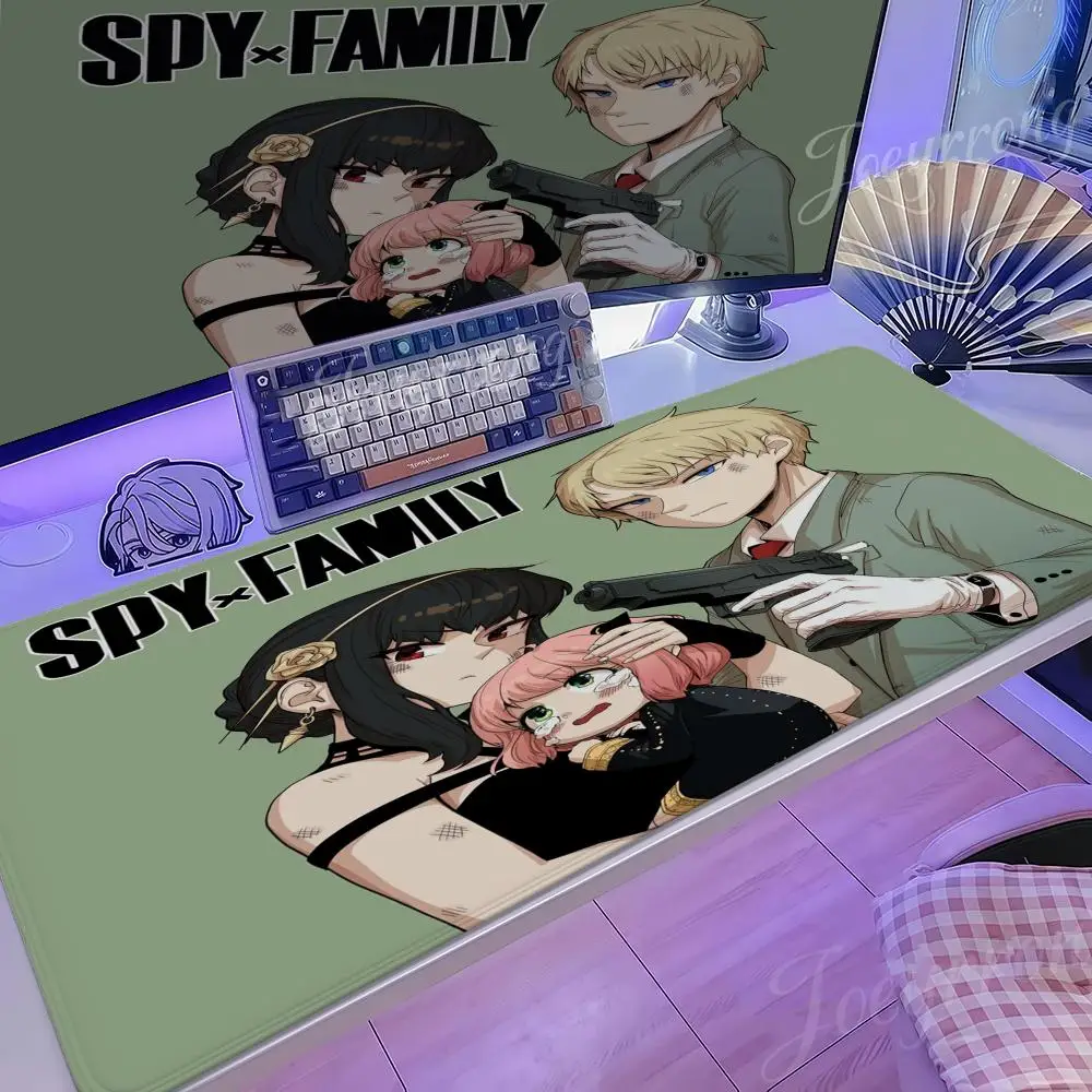 Mouse Pad  Hot Anime 1000x500 Taro Sakamoto Days XXL Large Gaming Non-slip Office Keyboard Mats Desk Mat Spy xFamily