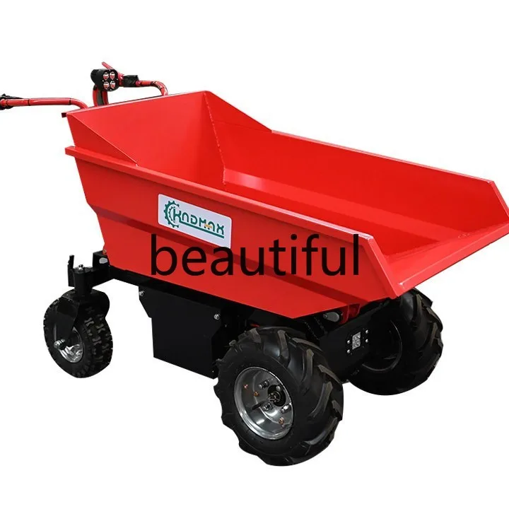 

Vertical dump truck agricultural small handling agricultural skid transport truck electric dump truck