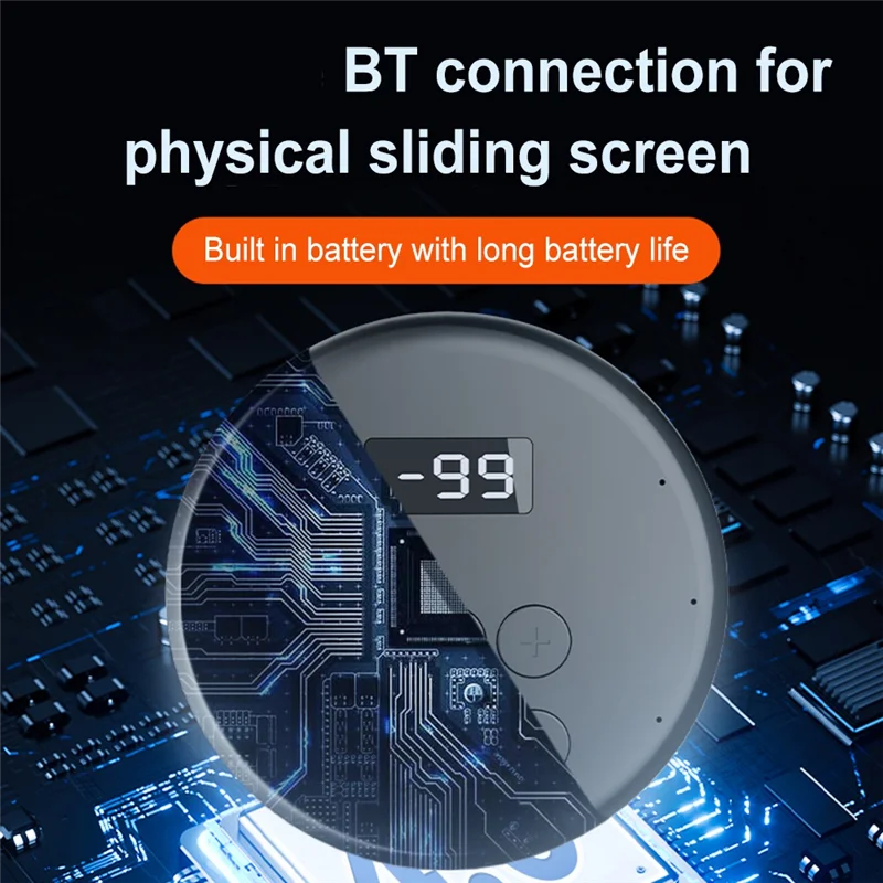 

BNVN-экран телефона с автоматическим затемнением видеофони, имитация щелчка пальца, беспроводной мобильный слайдер экрана для прямой трансляции