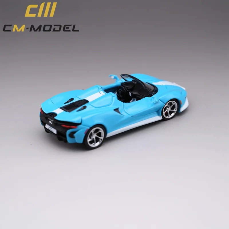 CM Model 1/64 Elva P1-GTR Cabriolet Series alloy car model - two sets of replaceable tires