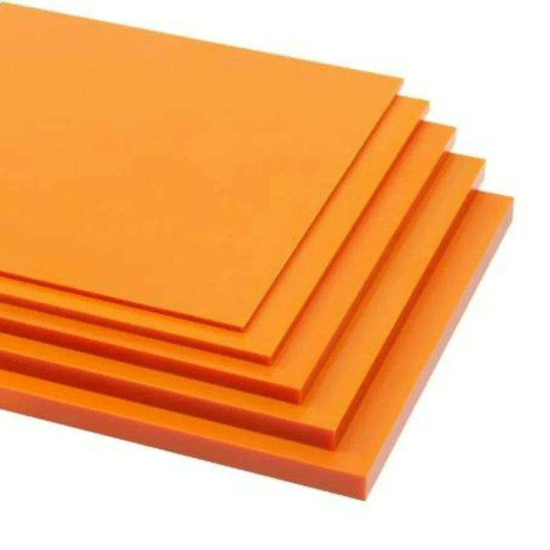 1-10pcs Orange Red Bakelite Plate Insulation Phenolic Resin Board Bakelite Sheets High Temperature Resistance Thickness 1mm~20mm