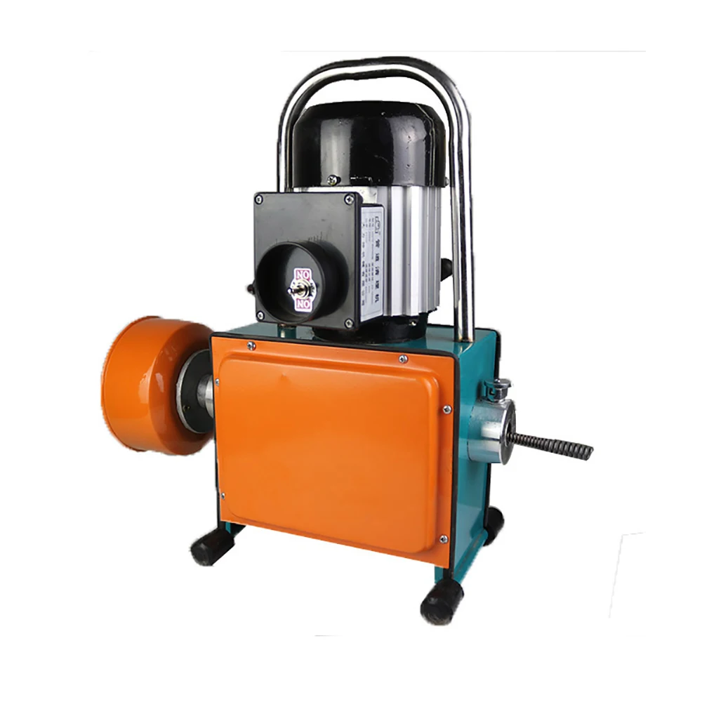 Automatic Electric Pipe Dredging Machine Sewer Dredger Toilet Floor Drain Dredging Cleaning Machine Can Dredge 40 Meters