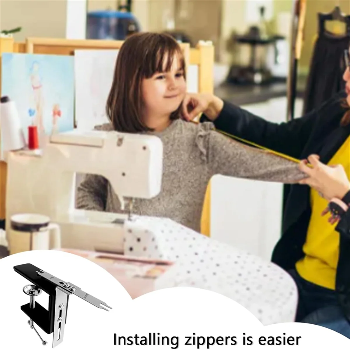 N38R_ Outil d'extraction de fermeture éclair à double tête