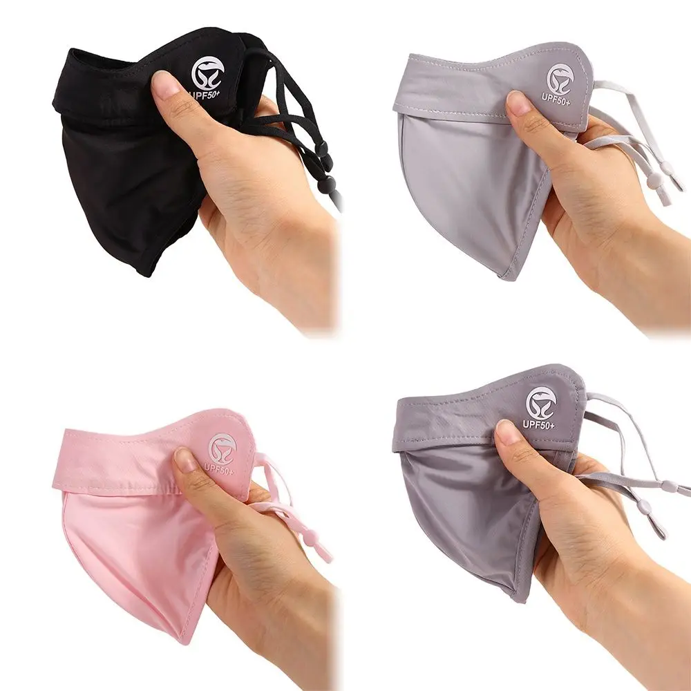 Scarves Sunscreen Veil Hiking Outdoor Face Mask For Women Summer Ice Silk Mask Face Gini Mask Face Cover Sunscreen Face Scarf