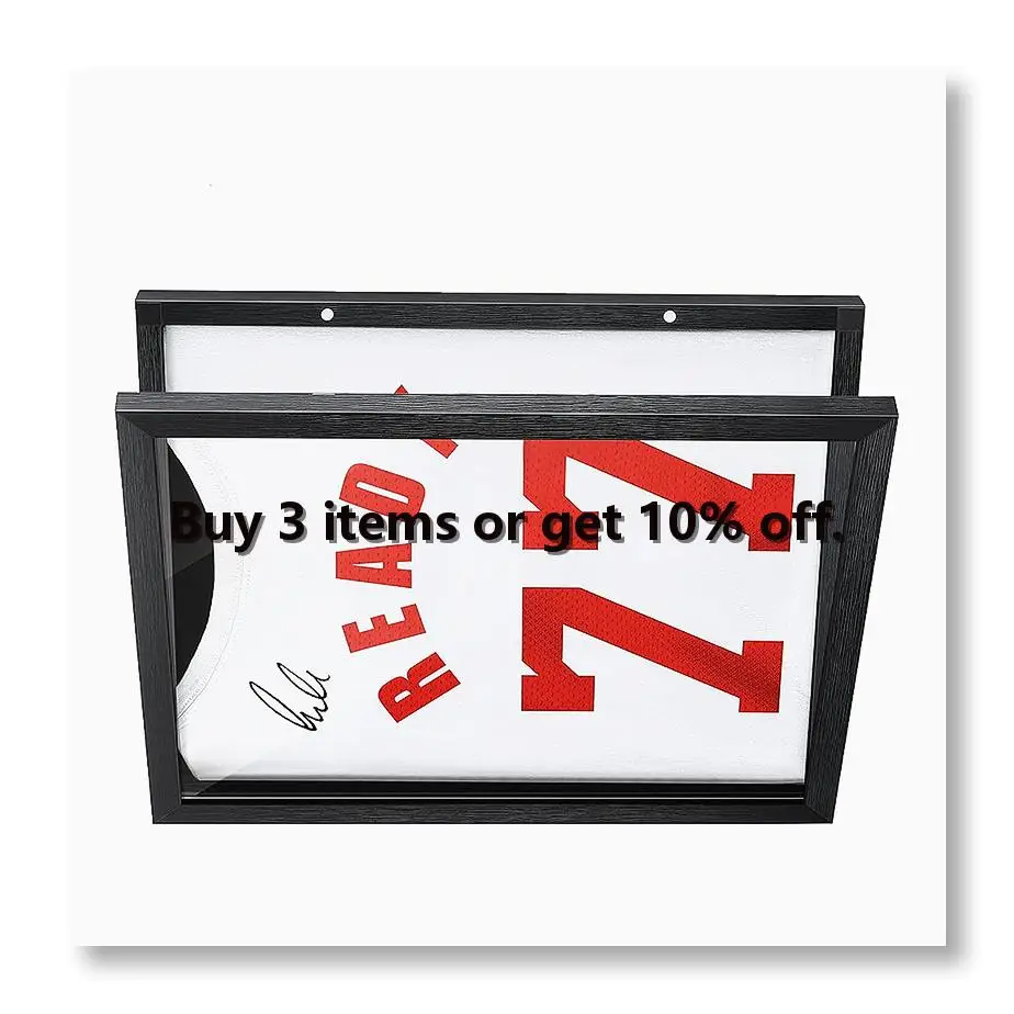 T Shirt Display Frame, 18x14Inch Shadow Box T Shirt Frame with 98% UV Protection Acrylic, 1Inch Depth of Usable Space