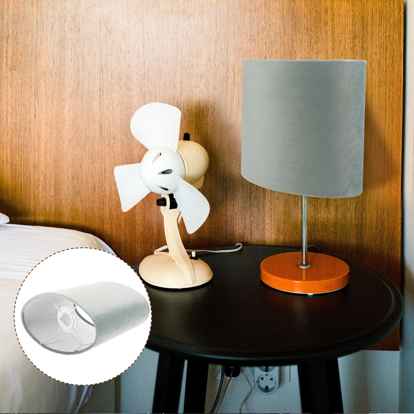 

Fabric Table Lamp Shade Modern Replacement For Desk Nightstand Soft Light Diffusing Cloth Lampshade Home Decor Lighting