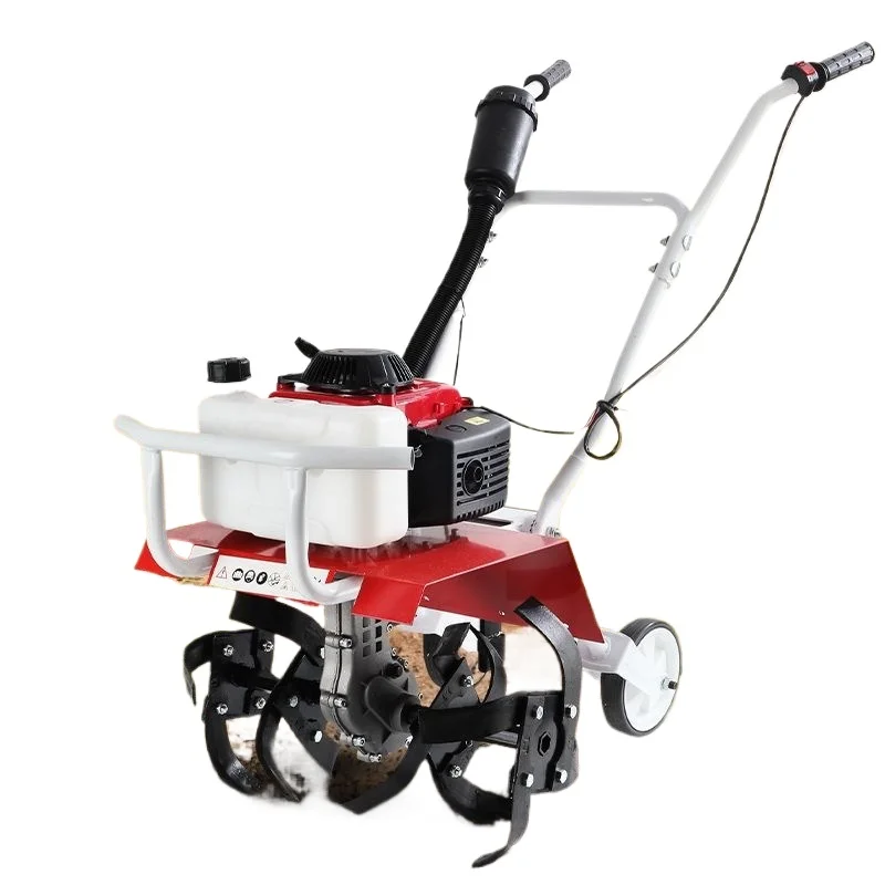 Agricultural micro tiller, multifunctional and efficient small trenching plow, paddy field weeding and farmland accessories