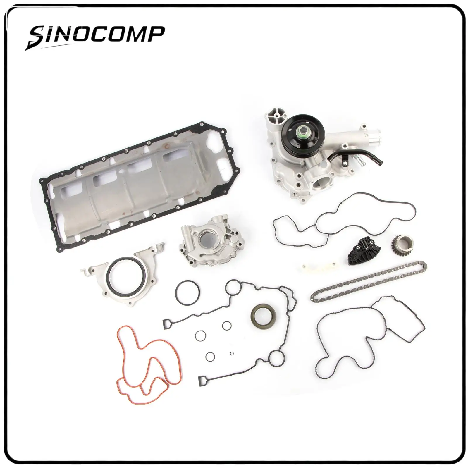 

Масляный водяной насос цепи ГРМ ДЛЯ Ram 1500 5,7 л 2009-2017 OE 53022045AC Компонент двигателя