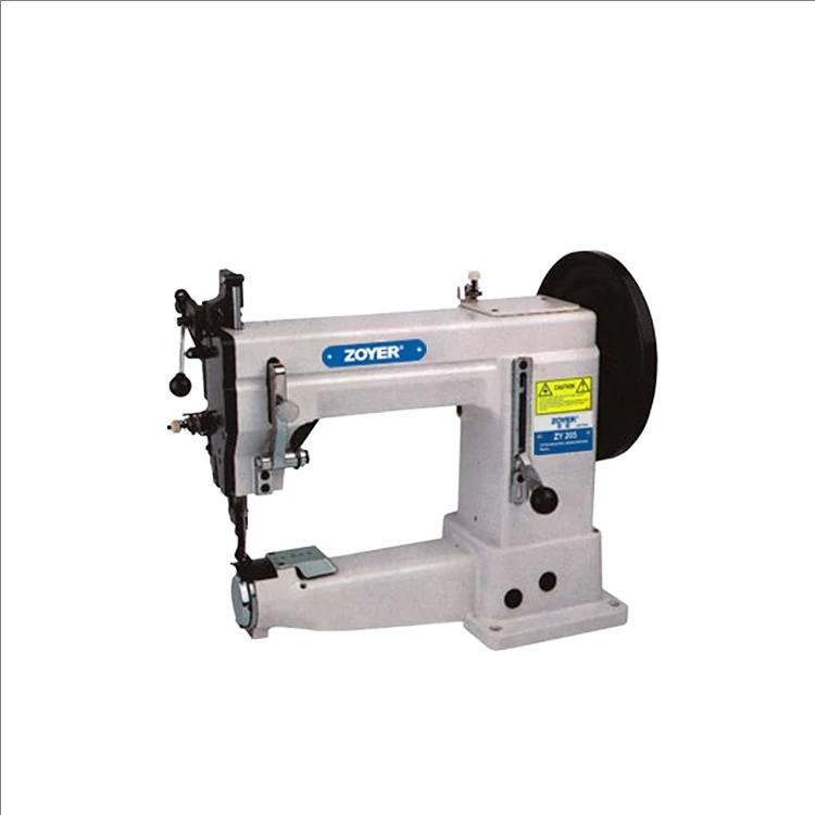 ZY205 Wholesale Industri Cylinder Bed Compound Feed Sewing Machine Heavy Duty Sewing Machine