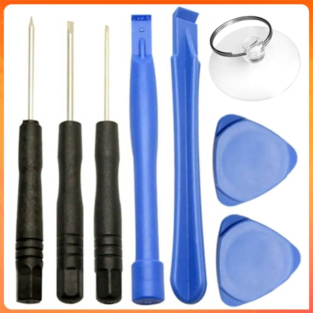 

F9 8pcs Smartphone Opening Pry Repair Tool Suction Cup Screwdrivers Kits Repair Mobile Phone Battery Screen Disassembly Tool Set