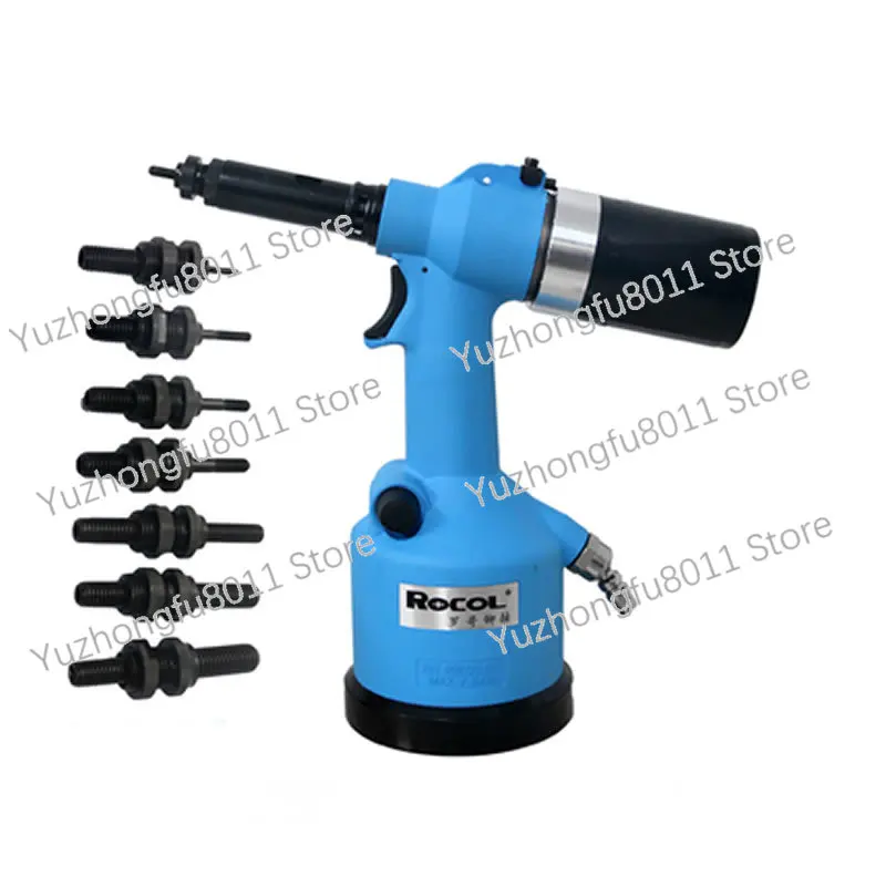 

Pneumatic Riveting Gun, Automatic Riveting Nut Gun, M8M6 Pneumatic Riveting Tool, Air Pressure 5-7bar, Tensile Force 19.1KN