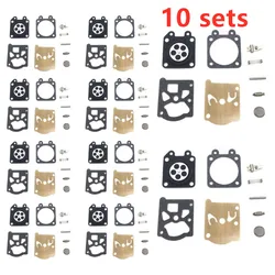 10Sets/5/1Set Carburetor Repair Gasket Kit for Walbro Stihl 025 024 026 MS210 MS230 MS250 MS240 MS260 FS85 86 88 Motorcycle Bike