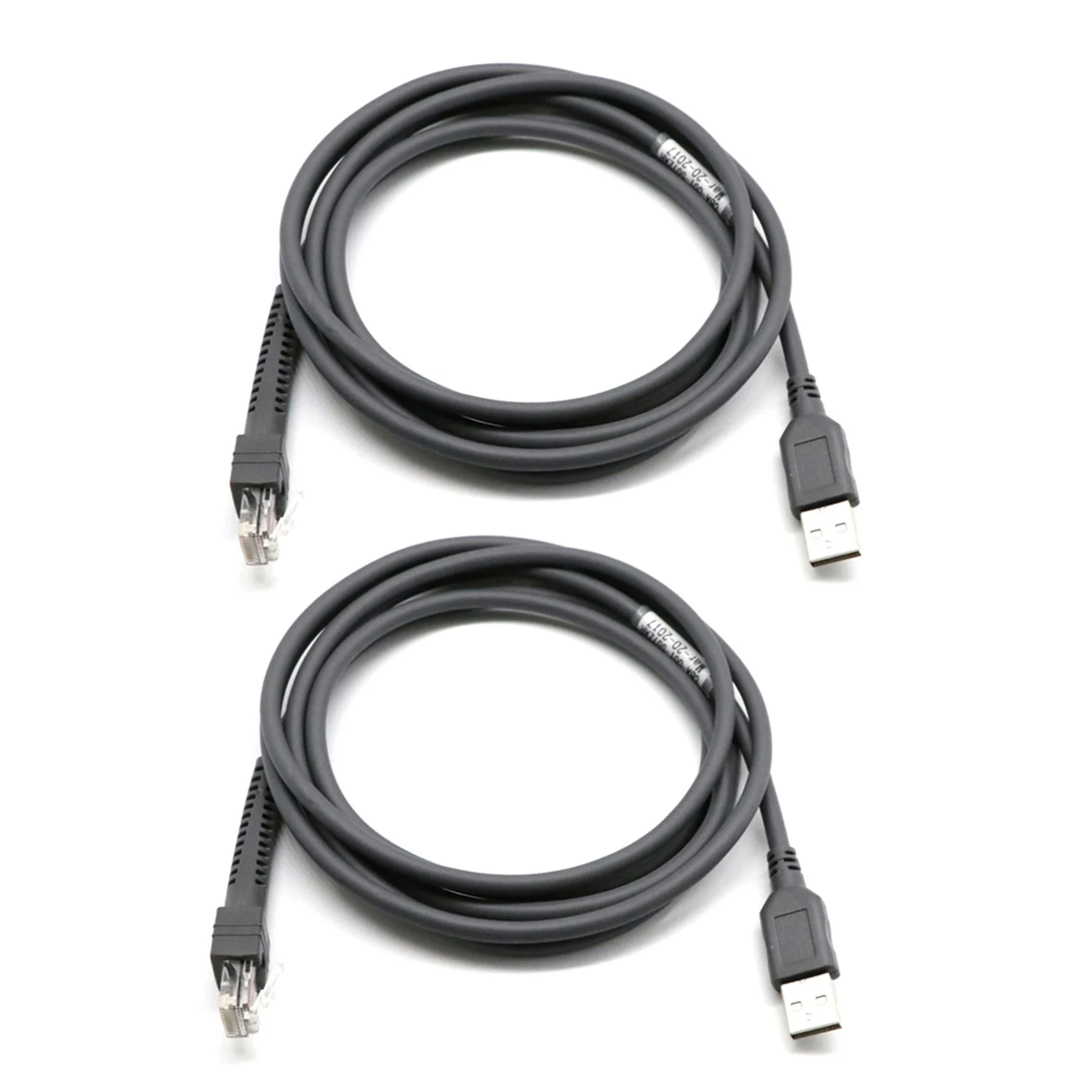 ABRI-2X Scanner Data Cable LS2208 AP LS4208 DS9208 Barcode Scanner USB Port Data Cable